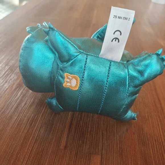 Aphmau MeeMeows Mystery 6" Plush Turquoise Blue Cat Kitty Gemstone Dragon Litter - Picture 3 of 4